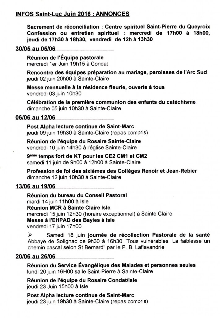rencontres sur limoges